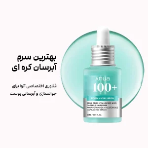 سرم آبرسان و ضدچروک آنوا با هیالورونیک اسید و PDRN