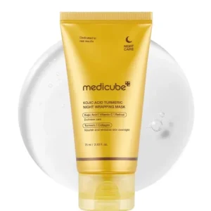 فوم شوینده کپسولی کوجیک اسید و زردچوبه مدی کیوب