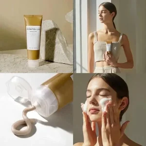 Centella cleansing foam 3